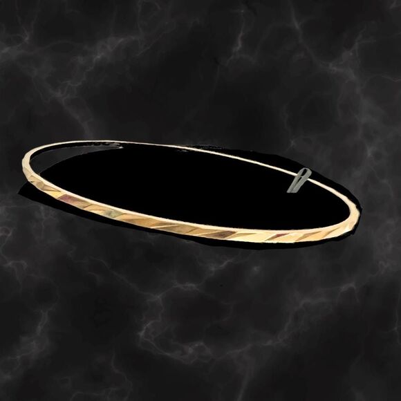 80s Goldtone Classic Style Chain Necklaces & Sparkling Bangle - Avon - NIB - Picture 4 of 5